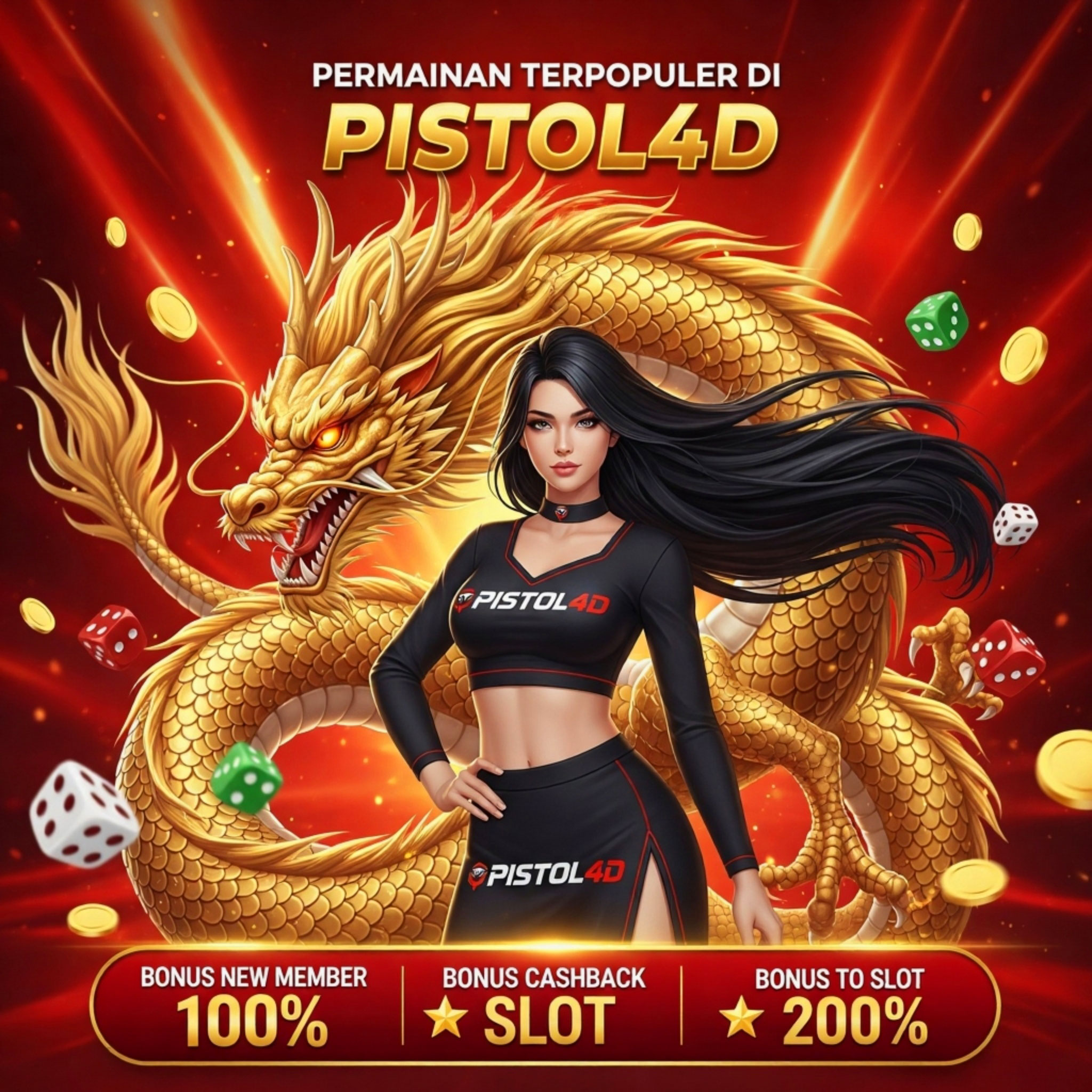 Permainan Terpopuler di PISTOL4D Tahun Ini